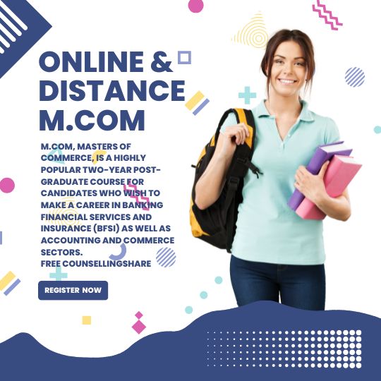 Distance Mcom, Online Mcom